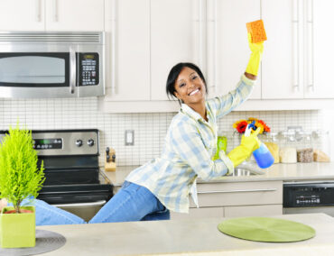 CLEANING House
